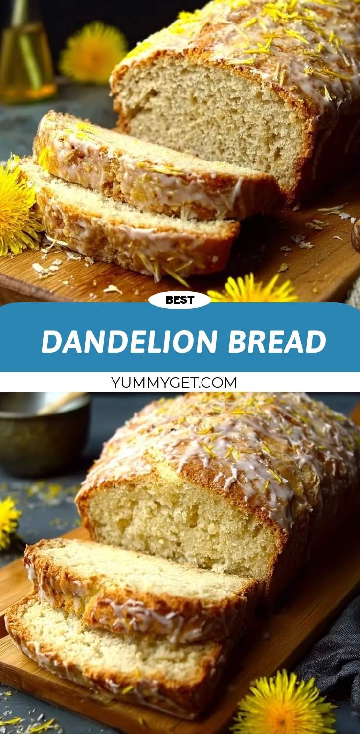 dandelion bread pinterest