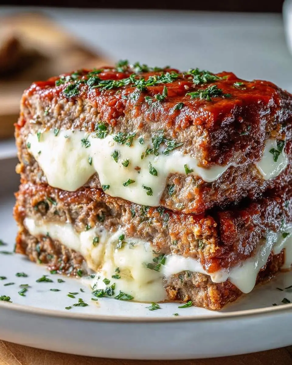 italian meatloaf with mozzarella recipe