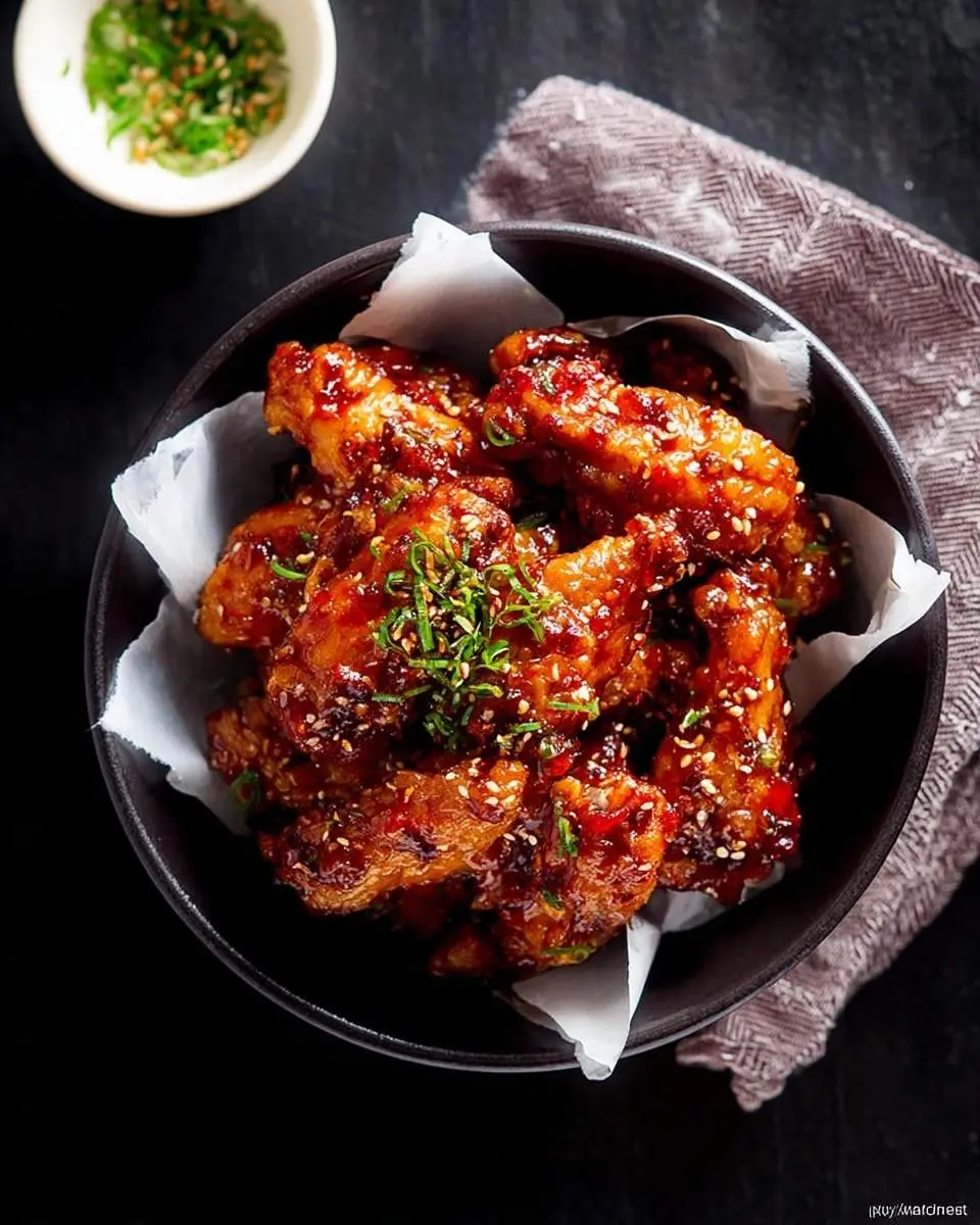 korean chicken wings recipe 1