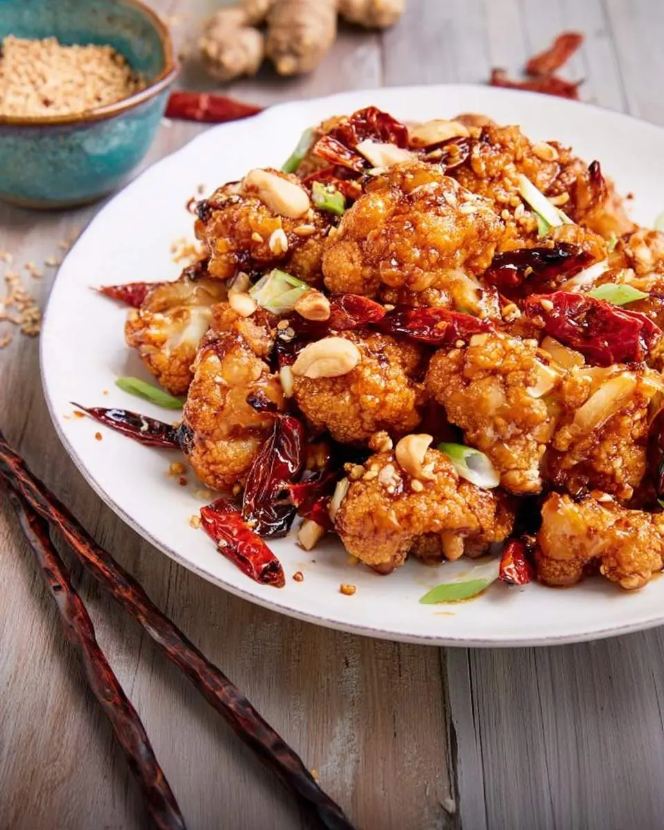 kung pao cauliflower recipe