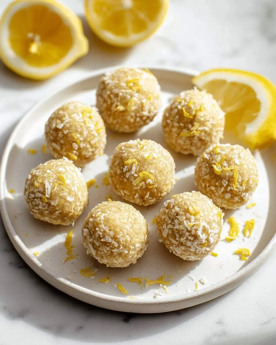 lemon energy balls recipe