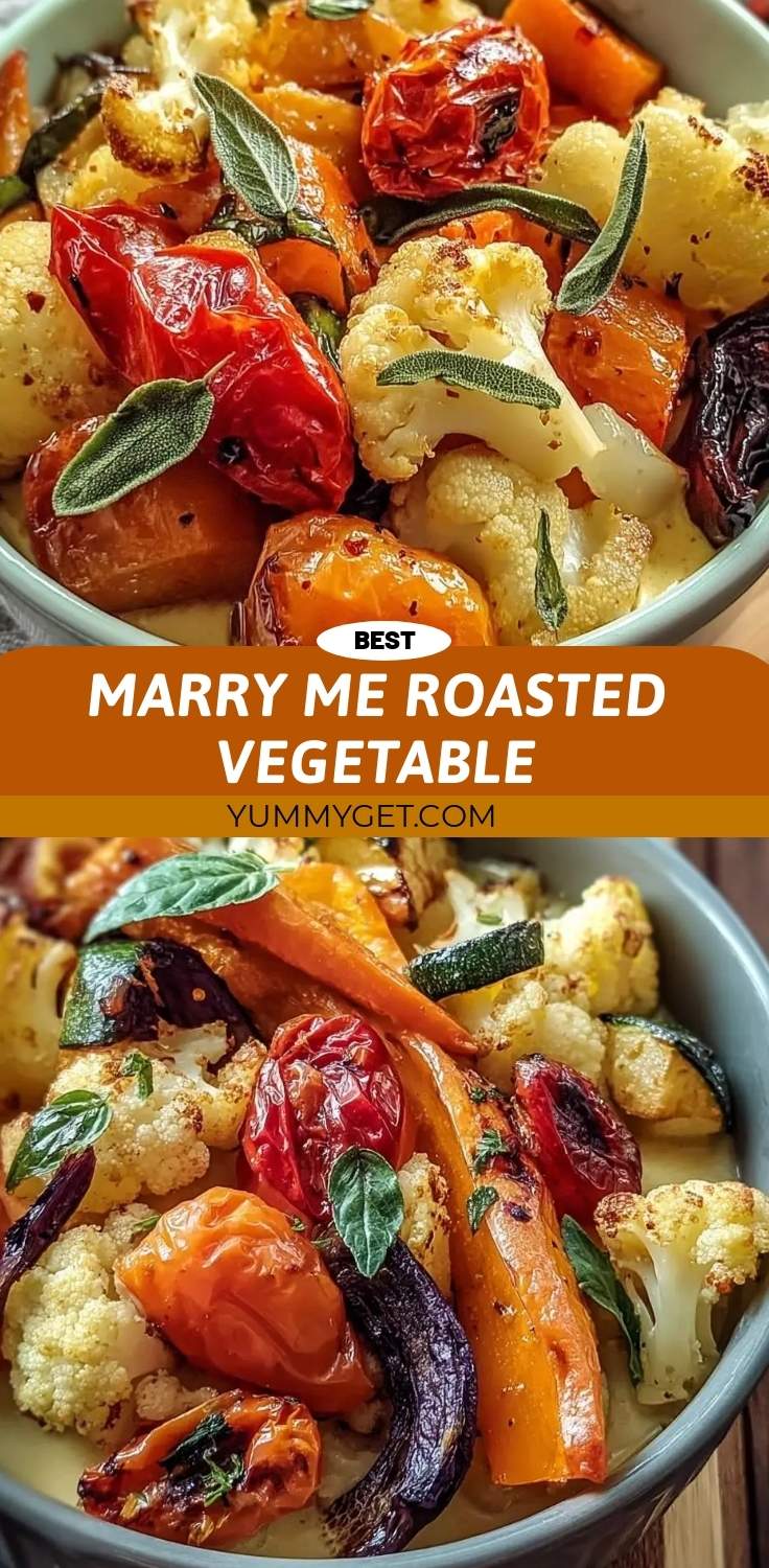 marry me roasted vegetable pinterest