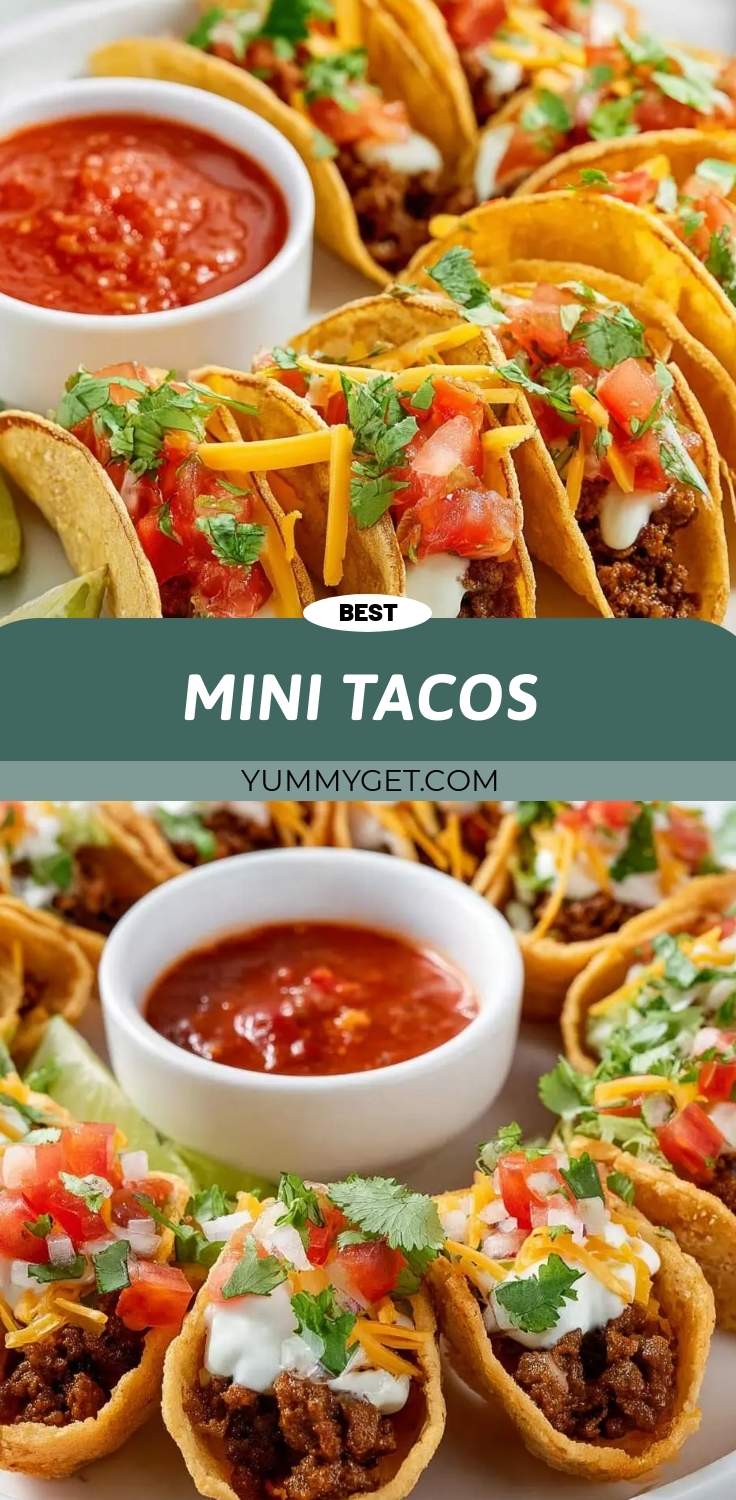 mini tacos pinterest