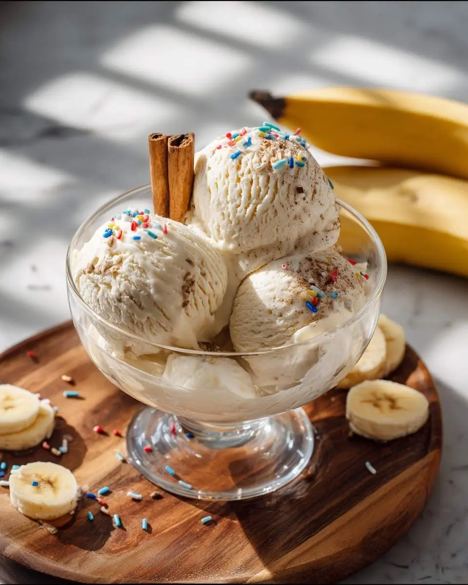 ninja creami banana cinnamon ice cream recipe