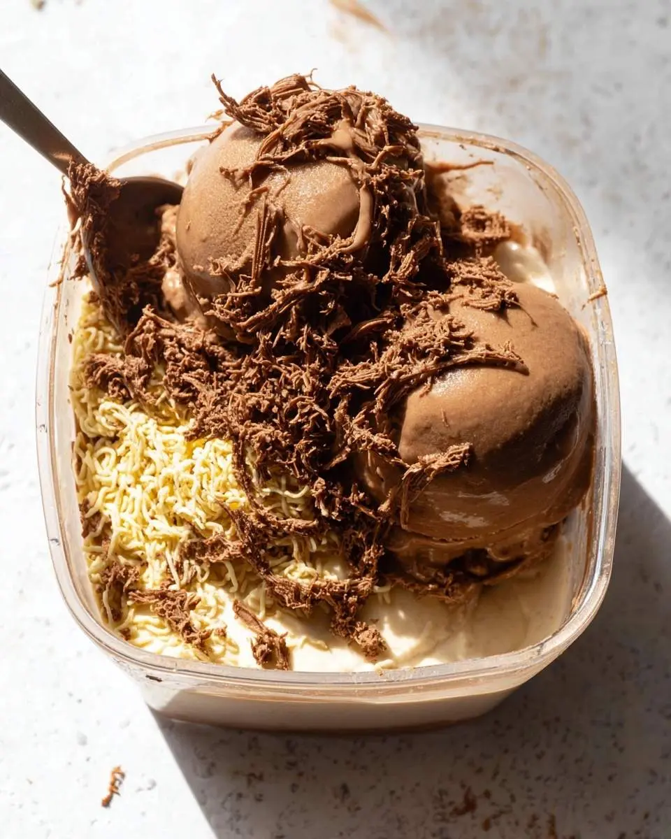 ninja creami dubai chocolate ice cream recipe