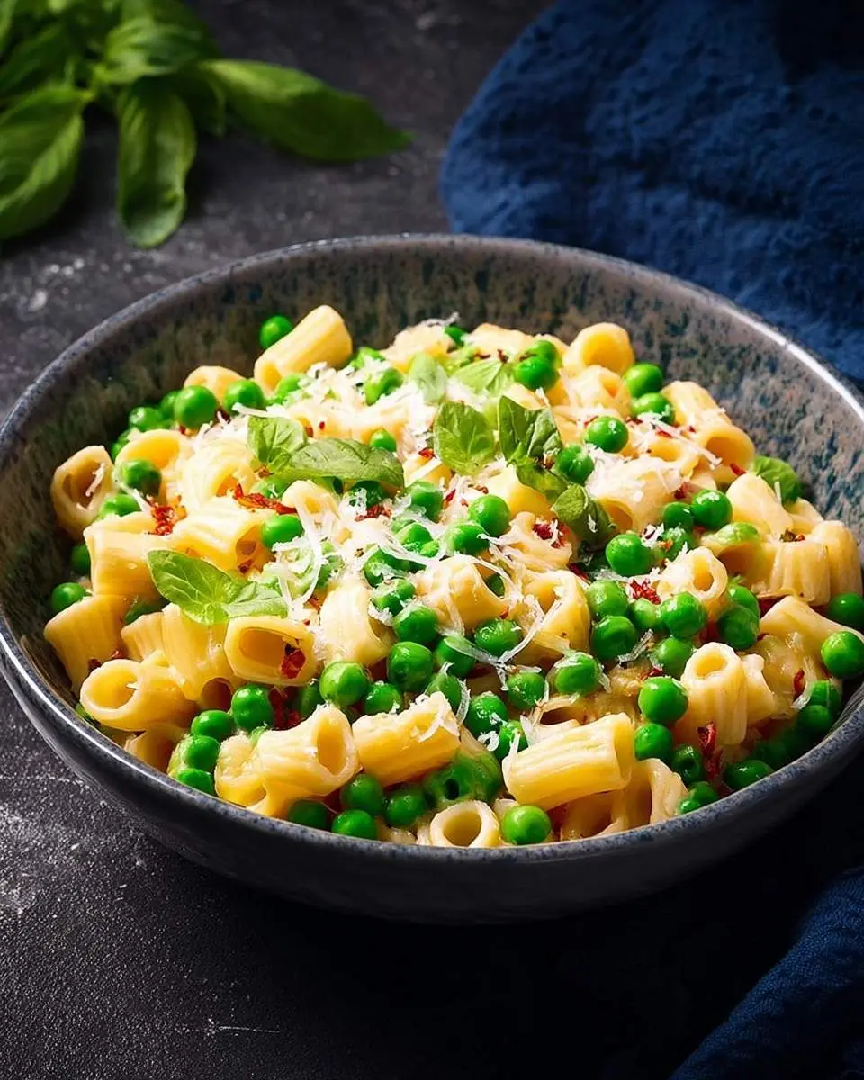 pasta and peas recipe recipe 1