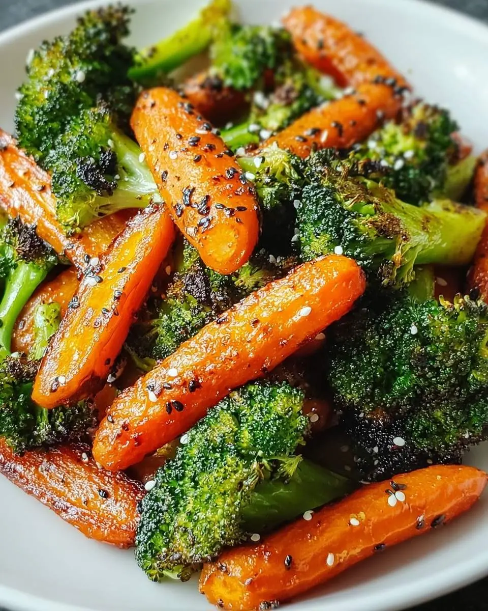 roasted broccoli and carrots recipe 1