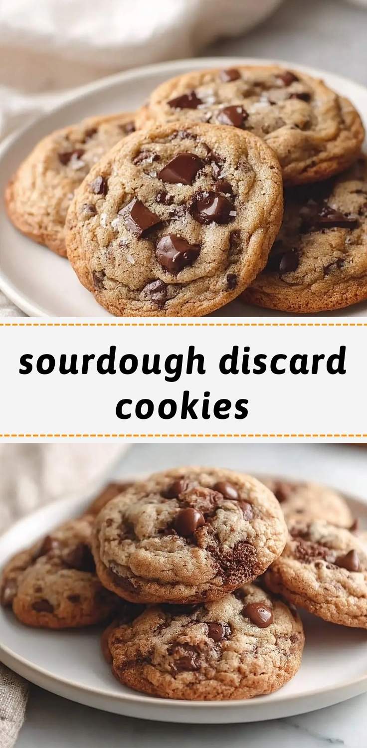 sourdough discard cookies pinterest