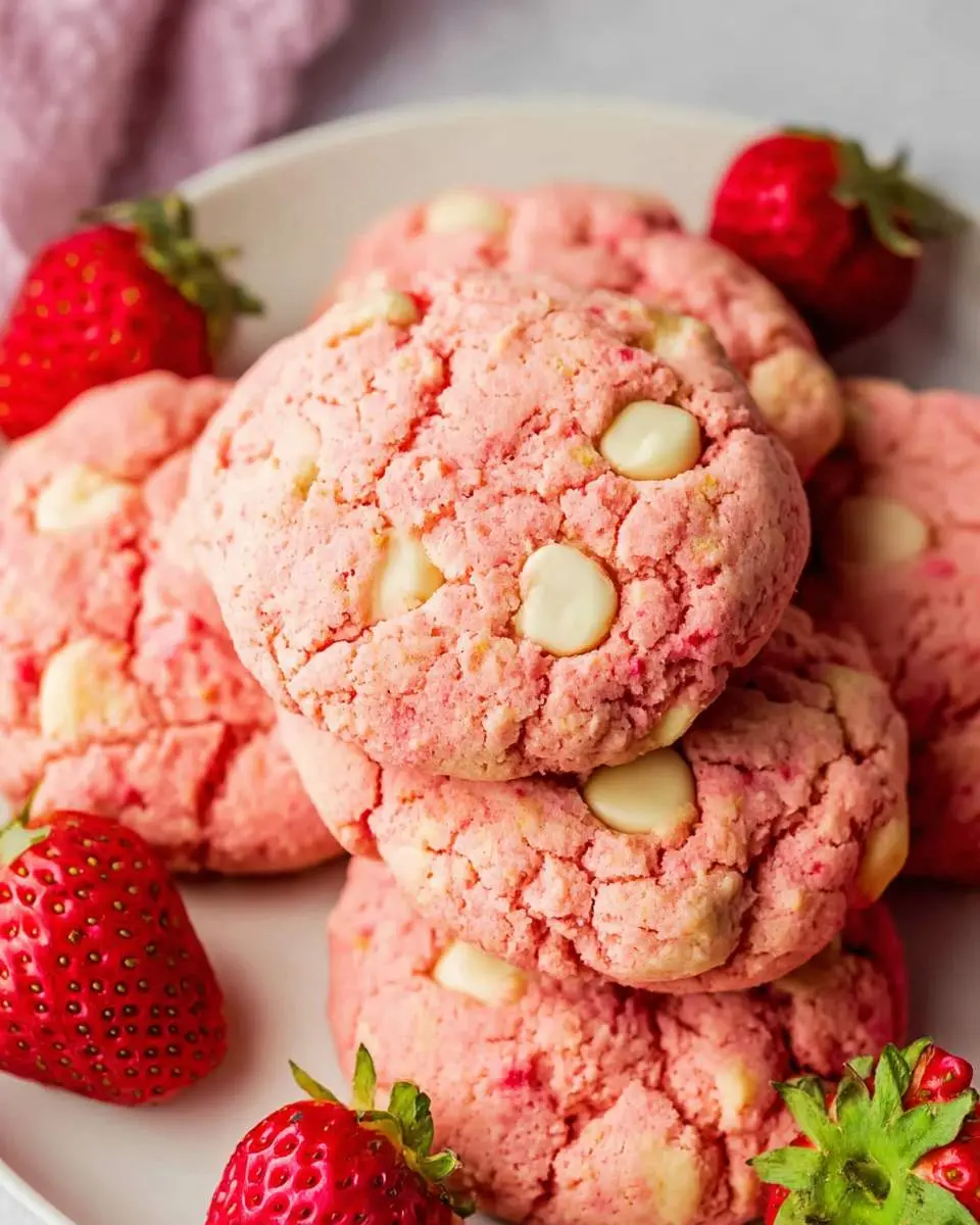 strawberry cookies recipe 1