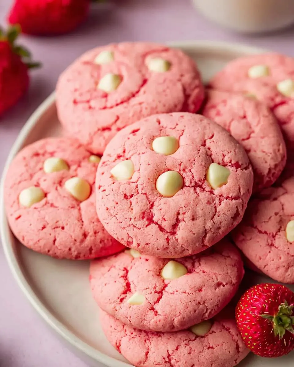 strawberry cookies recipe