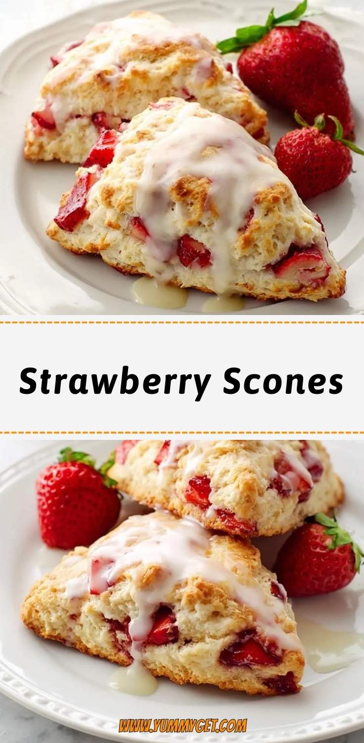strawberry scones pinterest