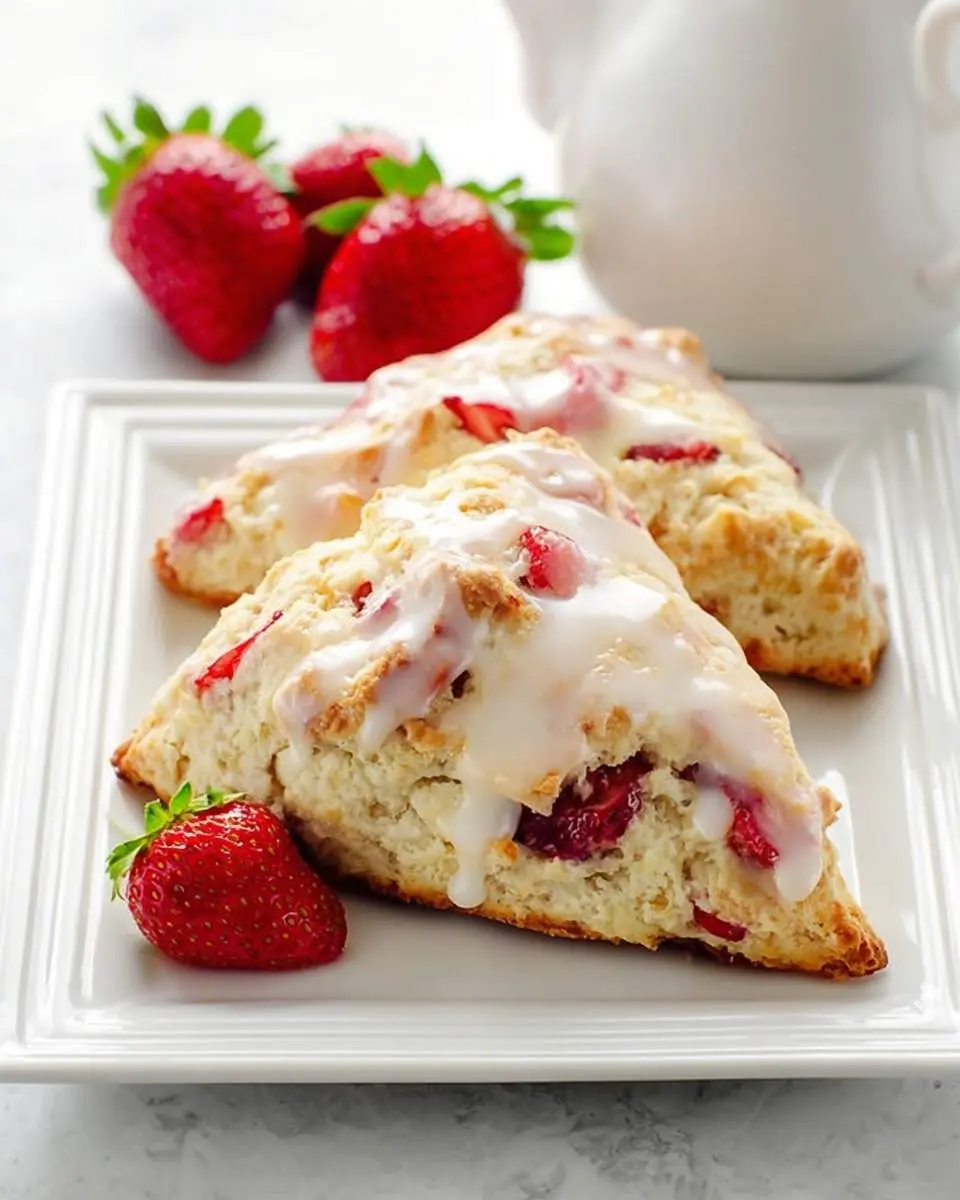 strawberry scones recipe