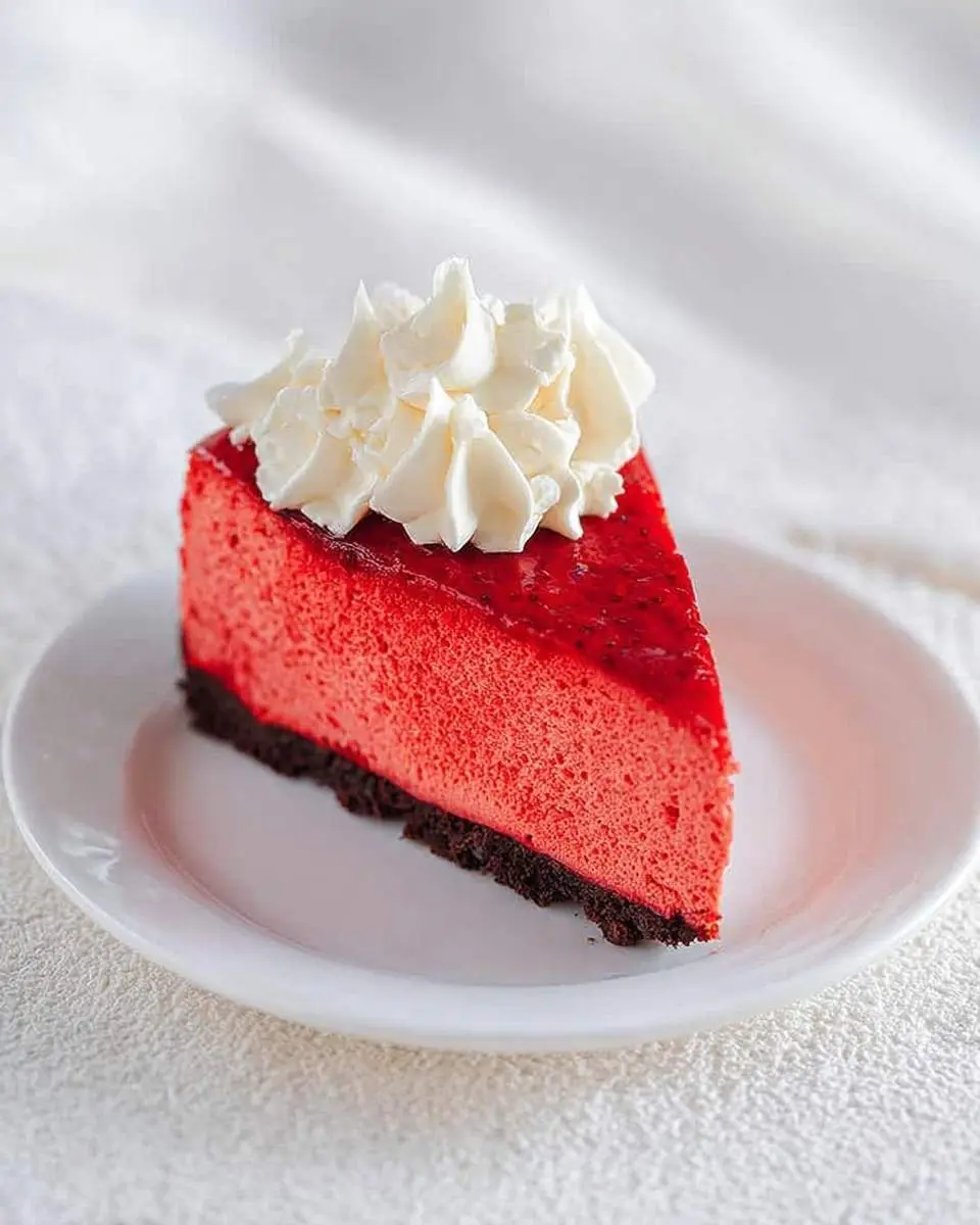 velvet strawberry cheesecake recipe