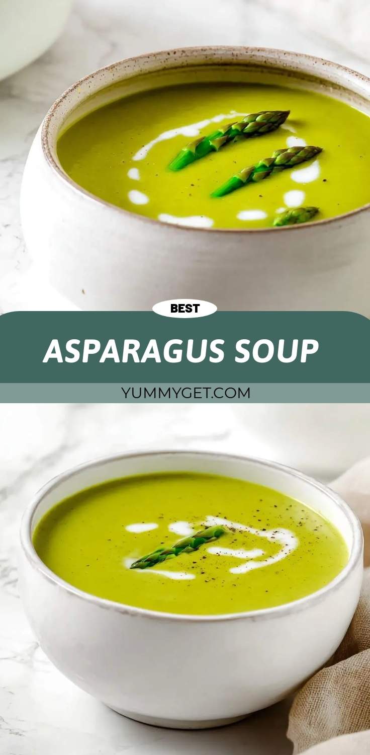 asparagus soup pinterest