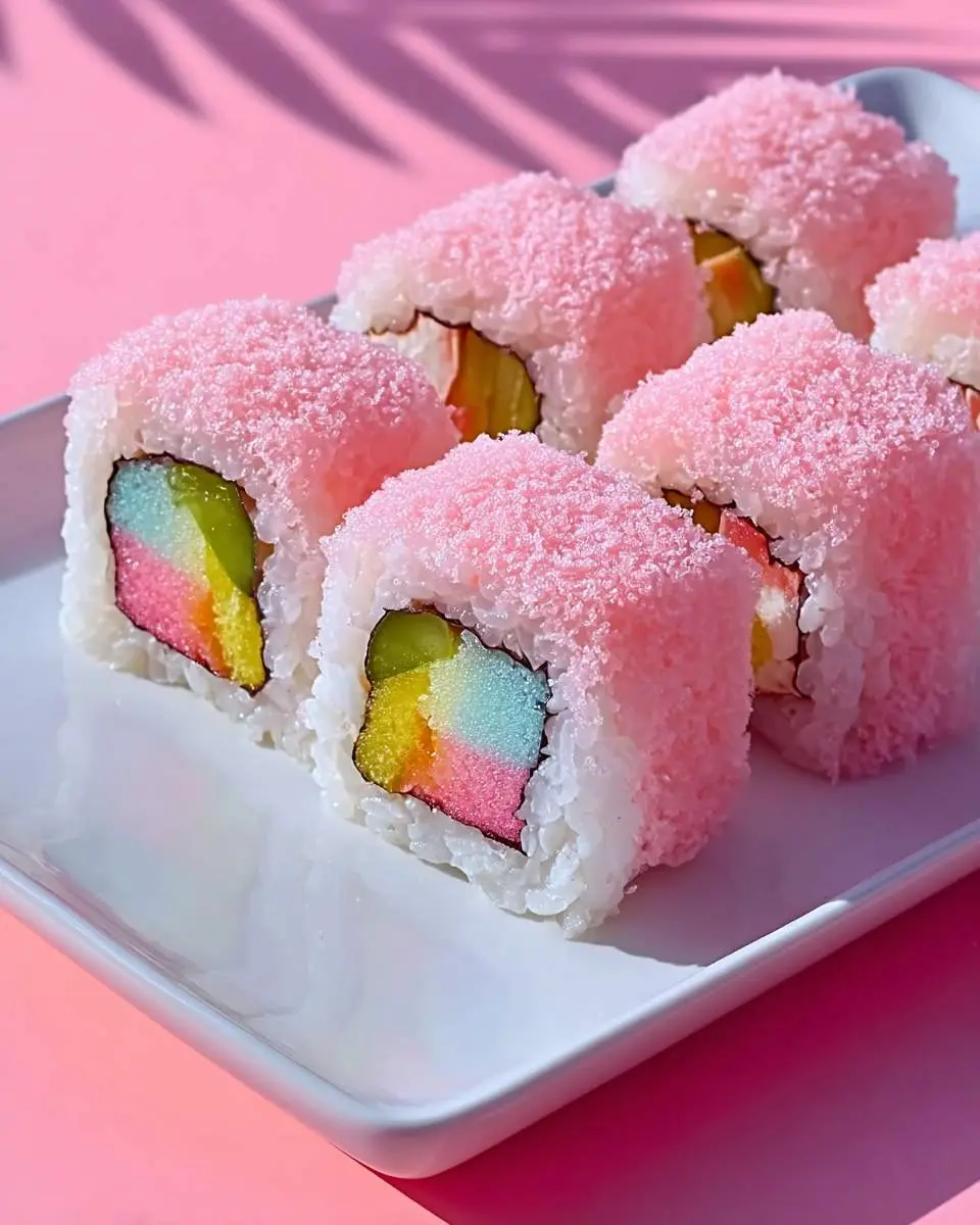 Cotton Candy Sushi 2 cotton candy sushi recipe 1 1