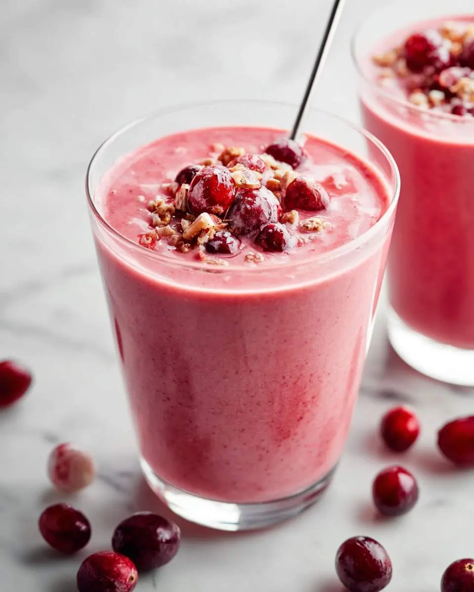 cranberry smoothie recipe 1