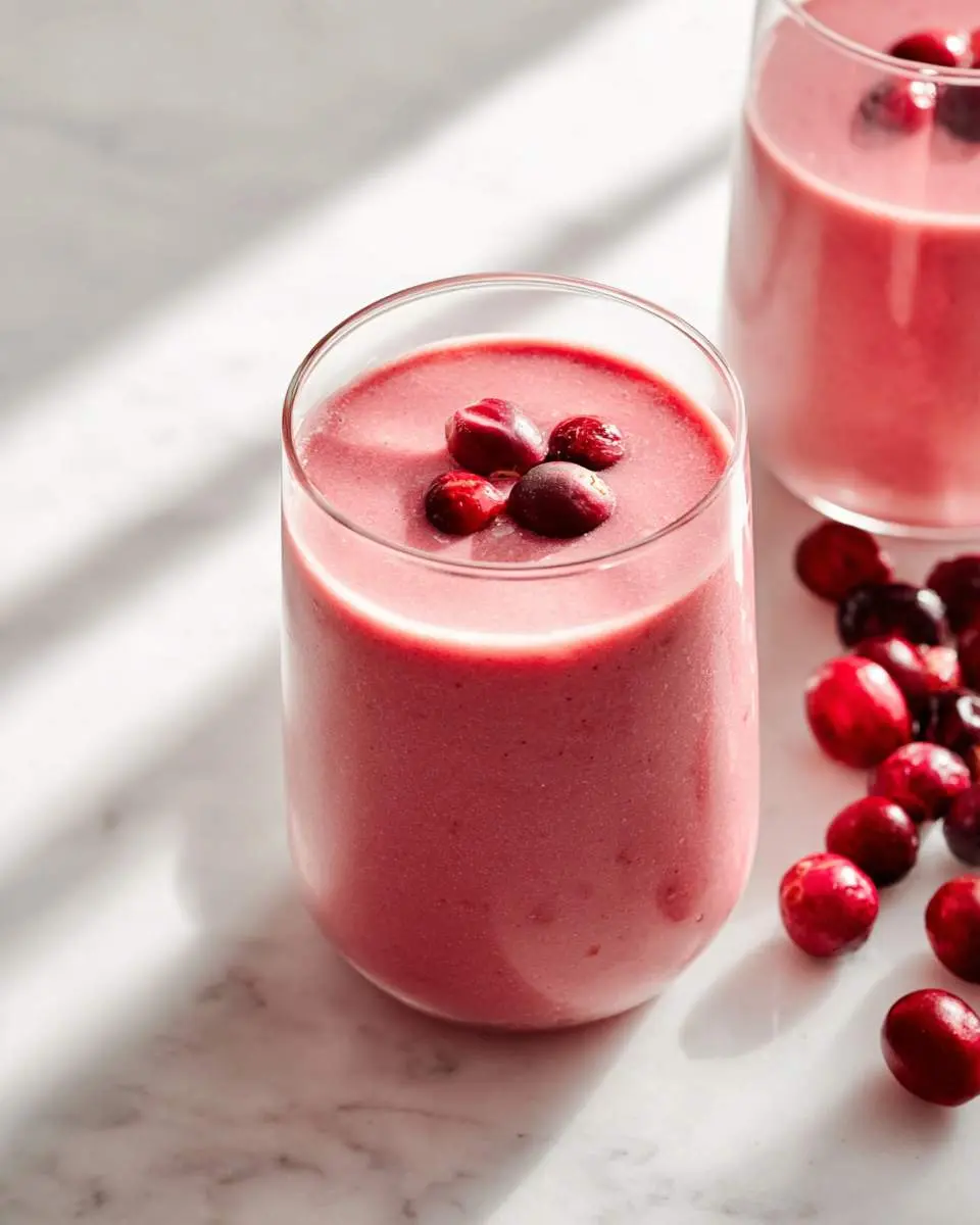 cranberry smoothie recipe