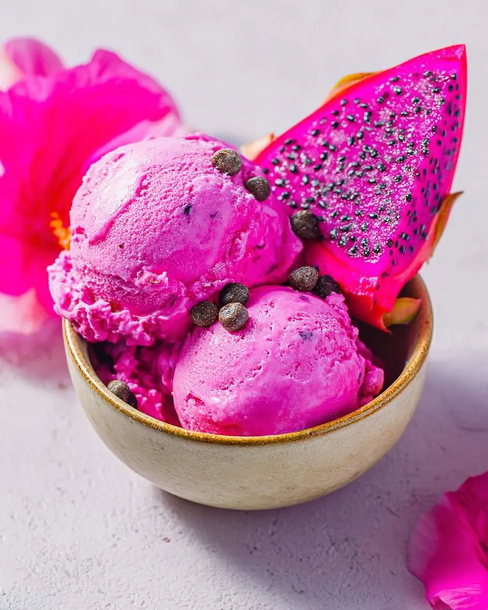 dragon fruit ice cream recipe 1