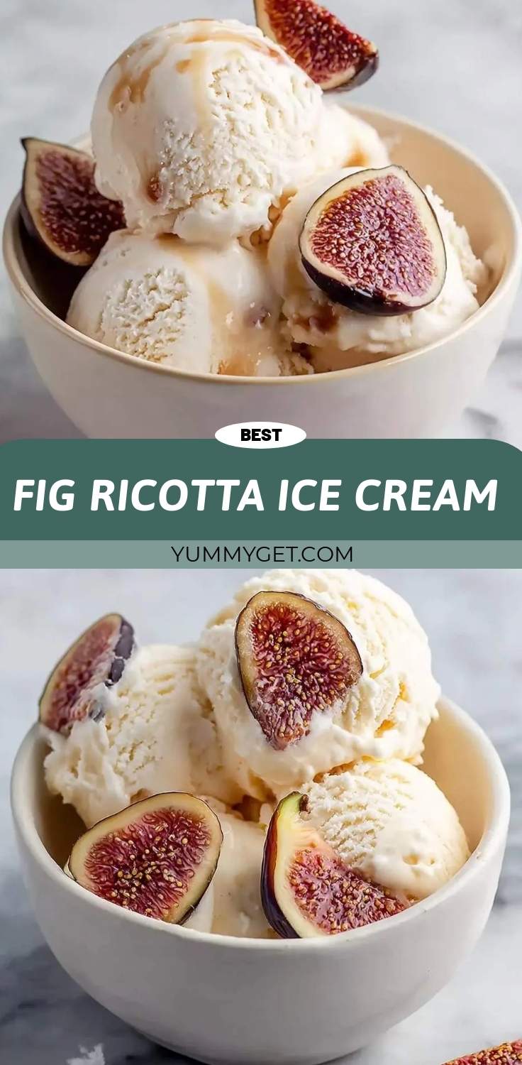 fig ricotta ice cream pinterest 1