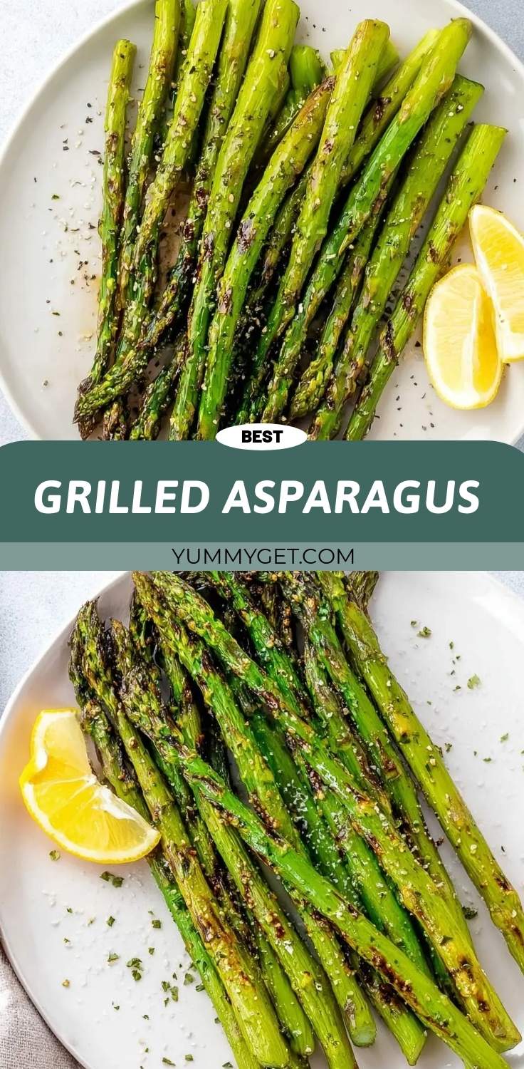 grilled asparagus pinterest