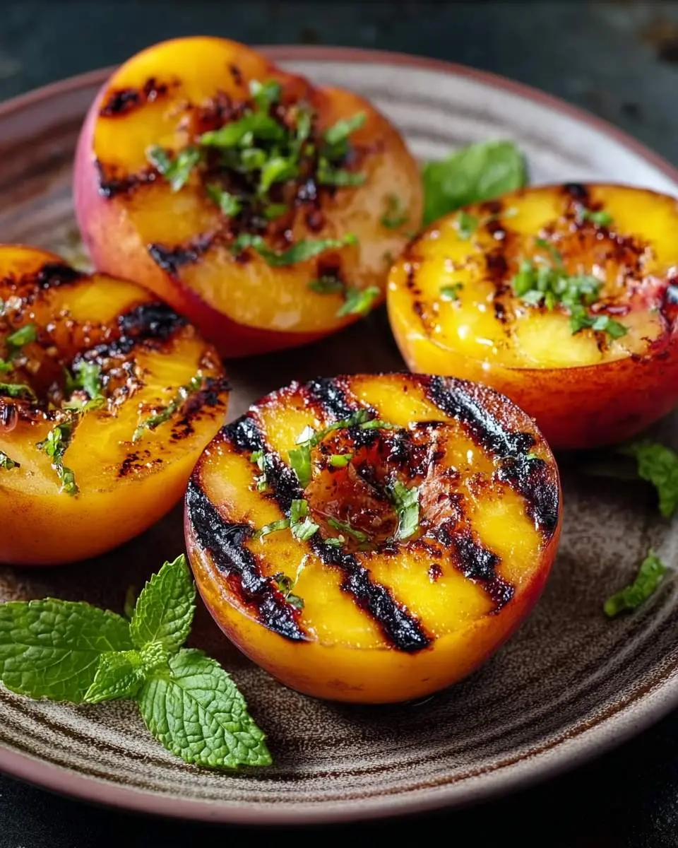 Grilled Peaches 2 grilled peaches recipe 1 1