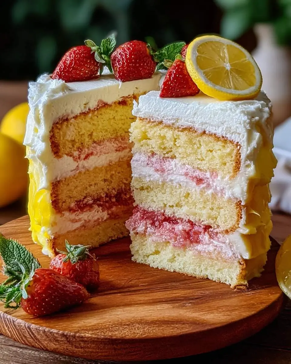 italian lemon cream cake recipe 1