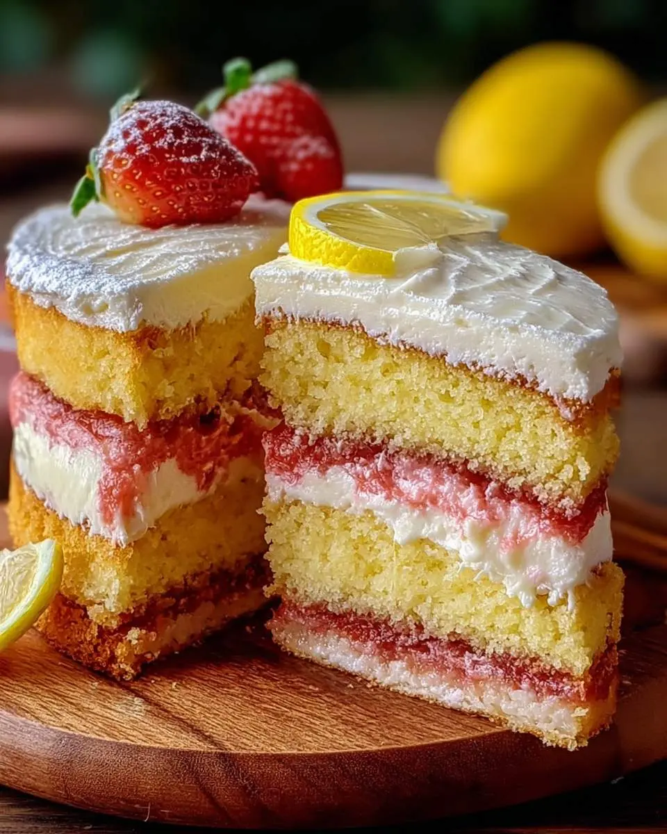 italian lemon cream cake recipe