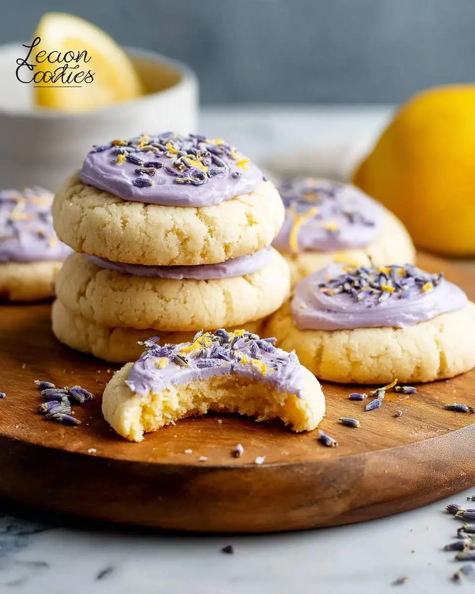 Lemon Lavender Cookies 1 lemon lavender cookies recipe