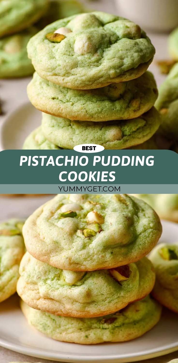 pistachio pudding cookies pinterest