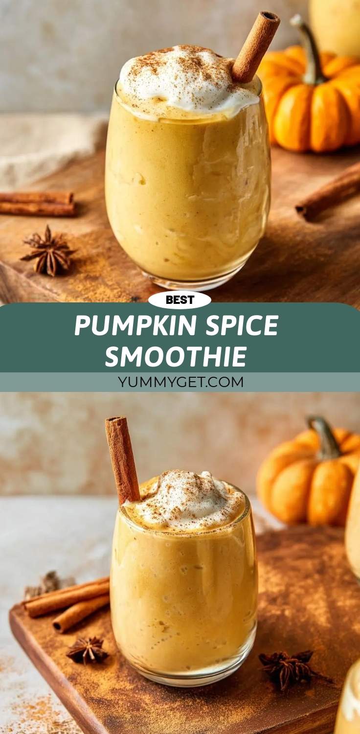 pumpkin spice smoothie pinterest