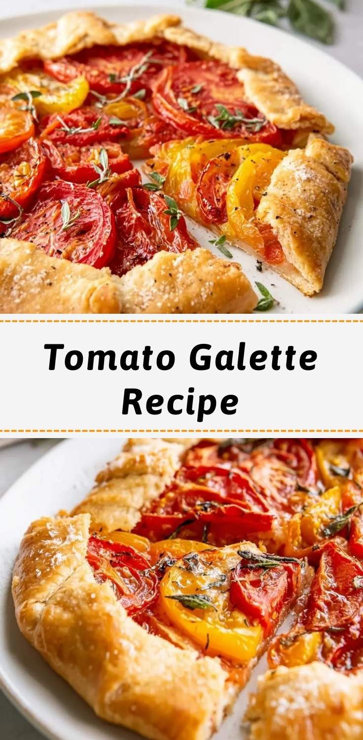 tomato galette recipe pinterest
