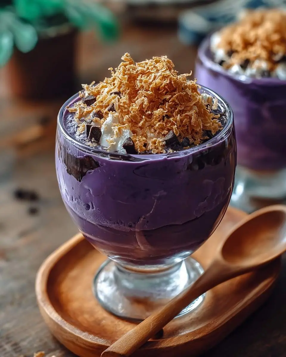 ube champorado recipe 1