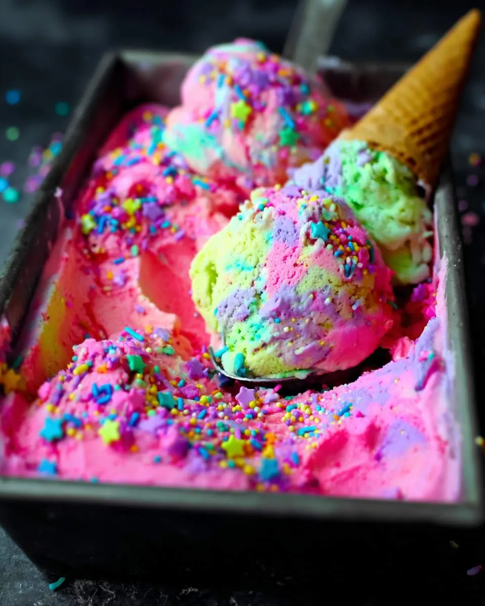 Unicorn Ice Cream 2 unicorn ice cream recipe 1