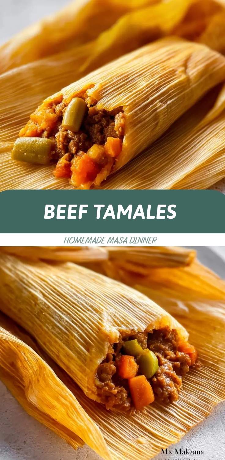 Beef Tamales 3 finished dish ready to serve