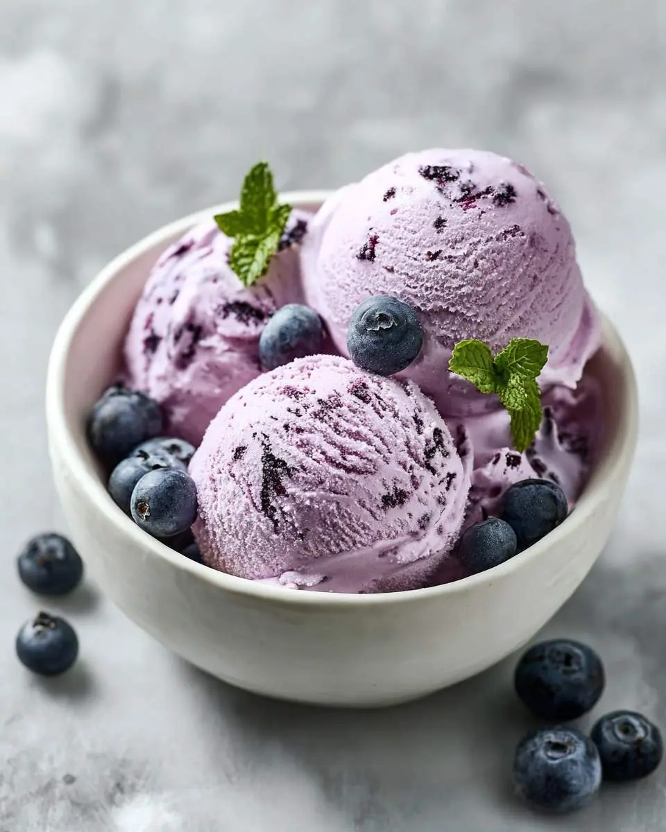 Blueberry Ice Cream with Cottage Cheese 1 blueberry ice cream with cottage cheese ingredients and preparation