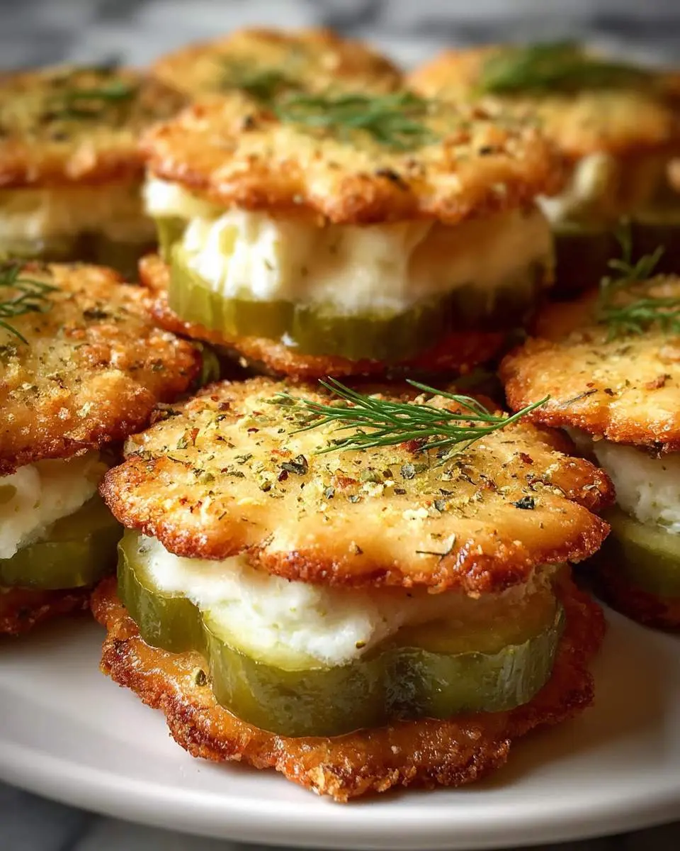 Dill Pickle Cheese Ritz Bites 1 Dill Pickle Cheese Ritz Bites ingredients and preparation