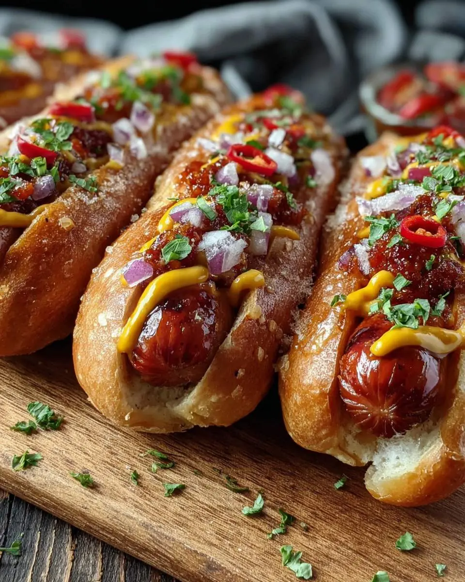 Firecracker Hot Dogs ingredients and preparation