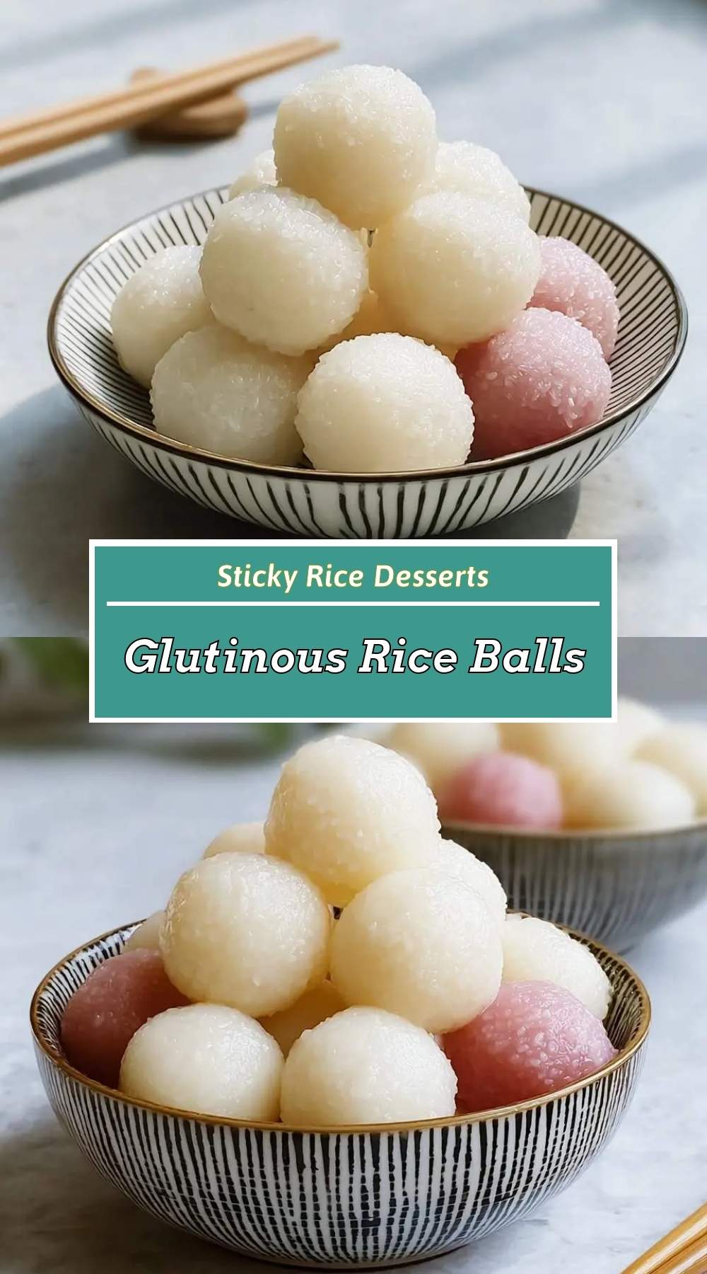 Glutinous Rice Balls 3 finished dish ready to serve