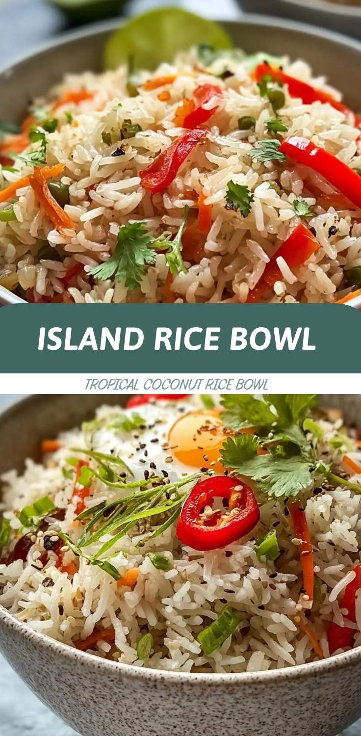 Island Rice Bowl 3 finished dish ready to serve