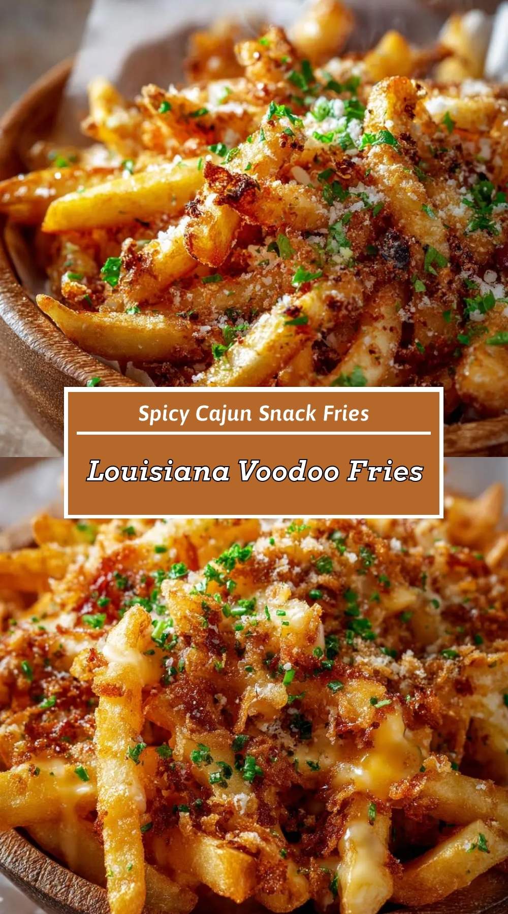 Louisiana Voodoo Fries 3 finished dish ready to serve