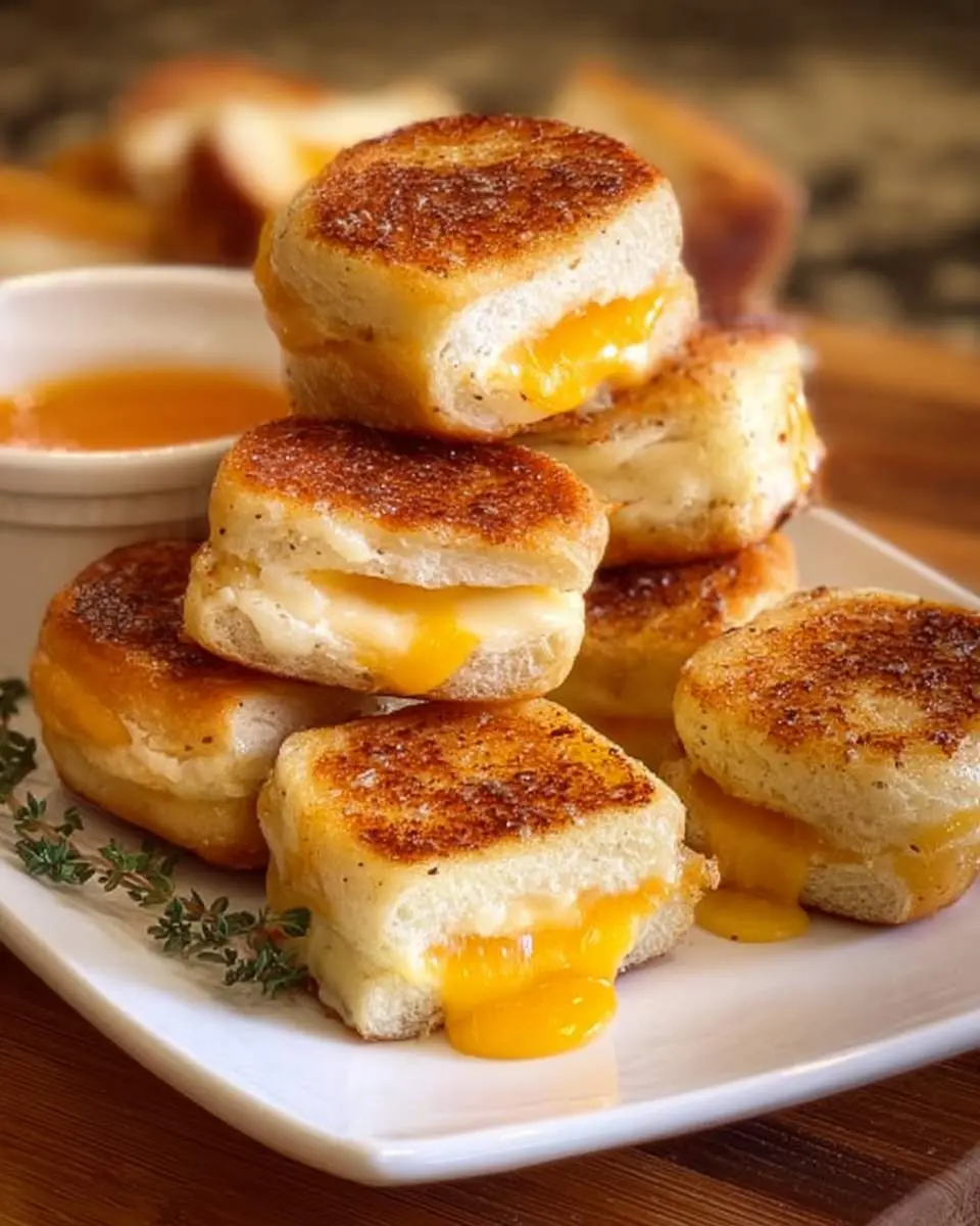 mini grilled cheese Hawaiian rolls ingredients and preparation