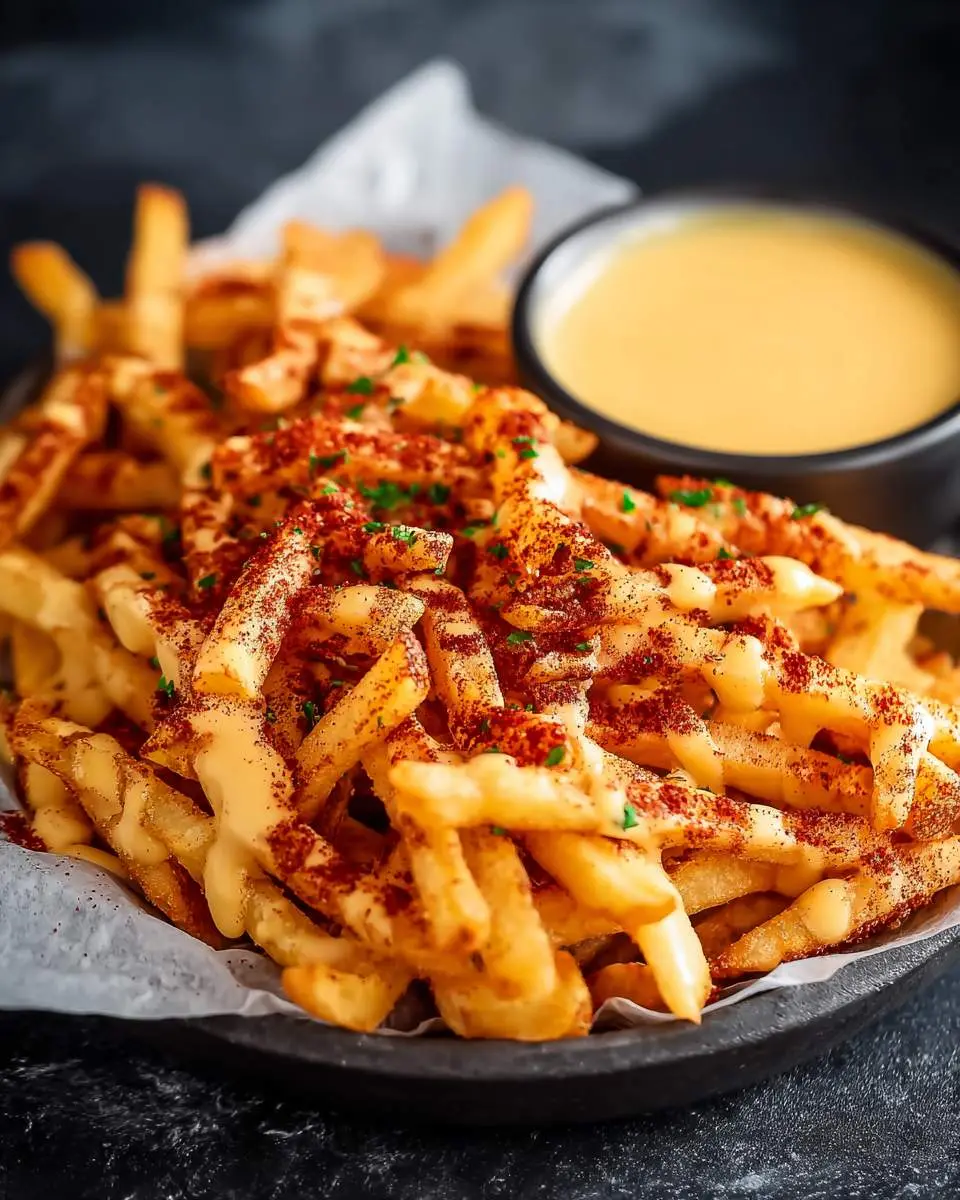 Nacho Fries 2 step by step preparation of the recipe