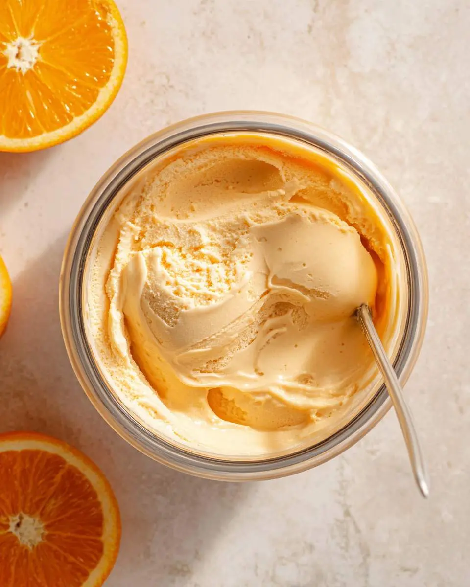 Ninja Creami Orange Julius Protein Ice Cream 1 Ninja Creami Orange Julius Protein Ice Cream ingredients and preparation