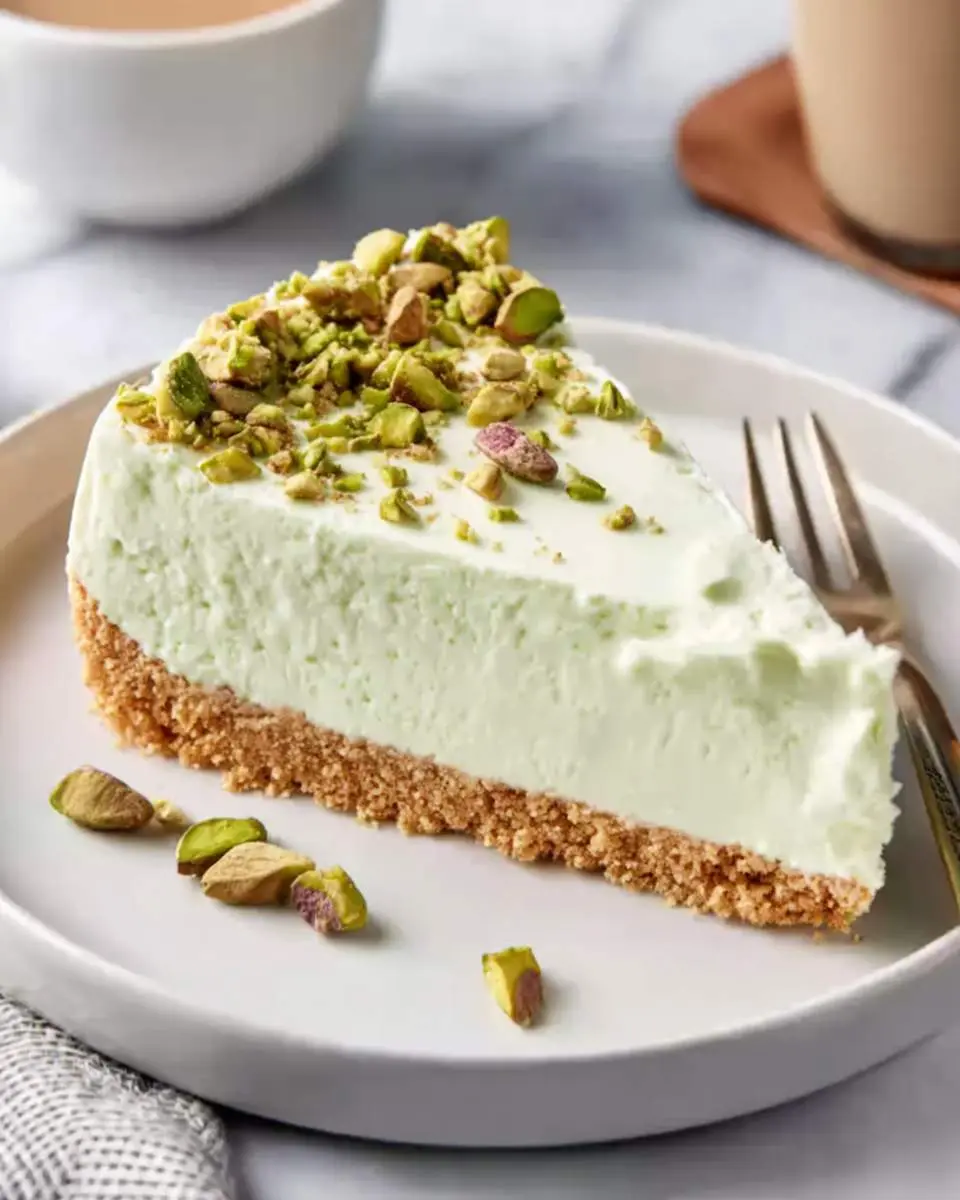 No-Bake Pistachio Cheesecake 1 no-bake pistachio cheesecake ingredients and preparation