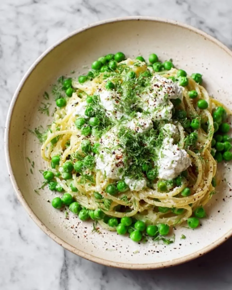 Pea And Ricotta Pasta 1 pea and ricotta pasta ingredients and preparation
