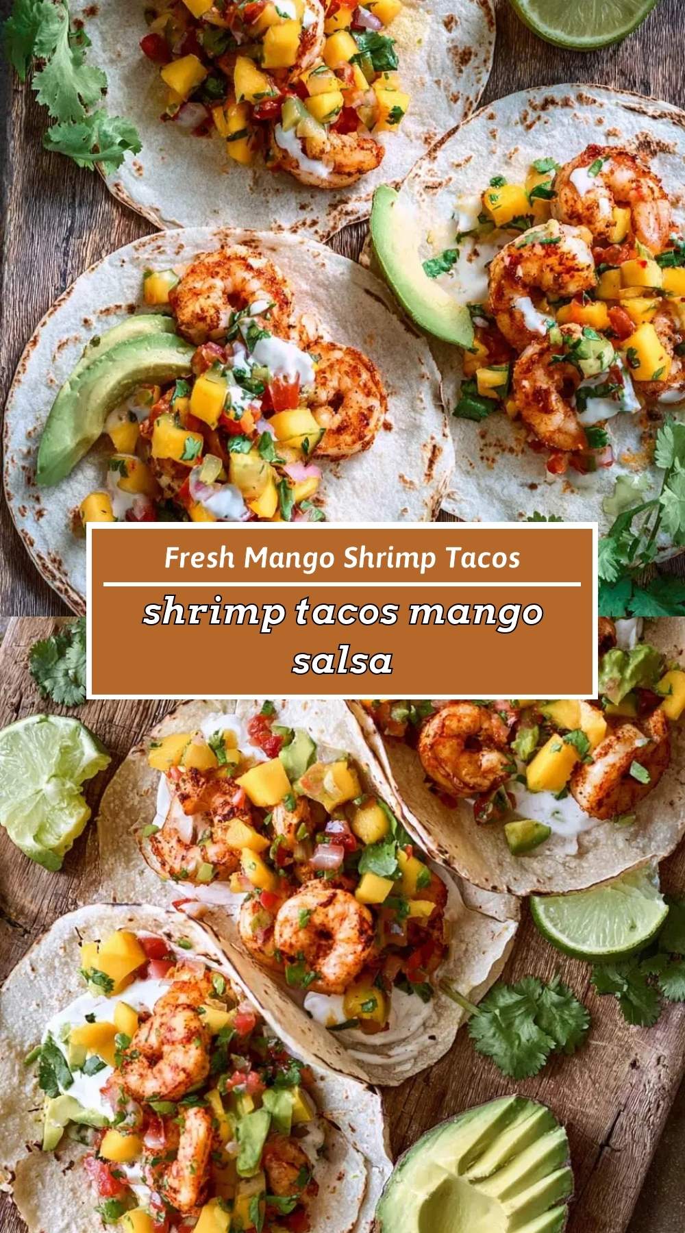 shrimp tacos mango salsa 3 finished dish ready to serve