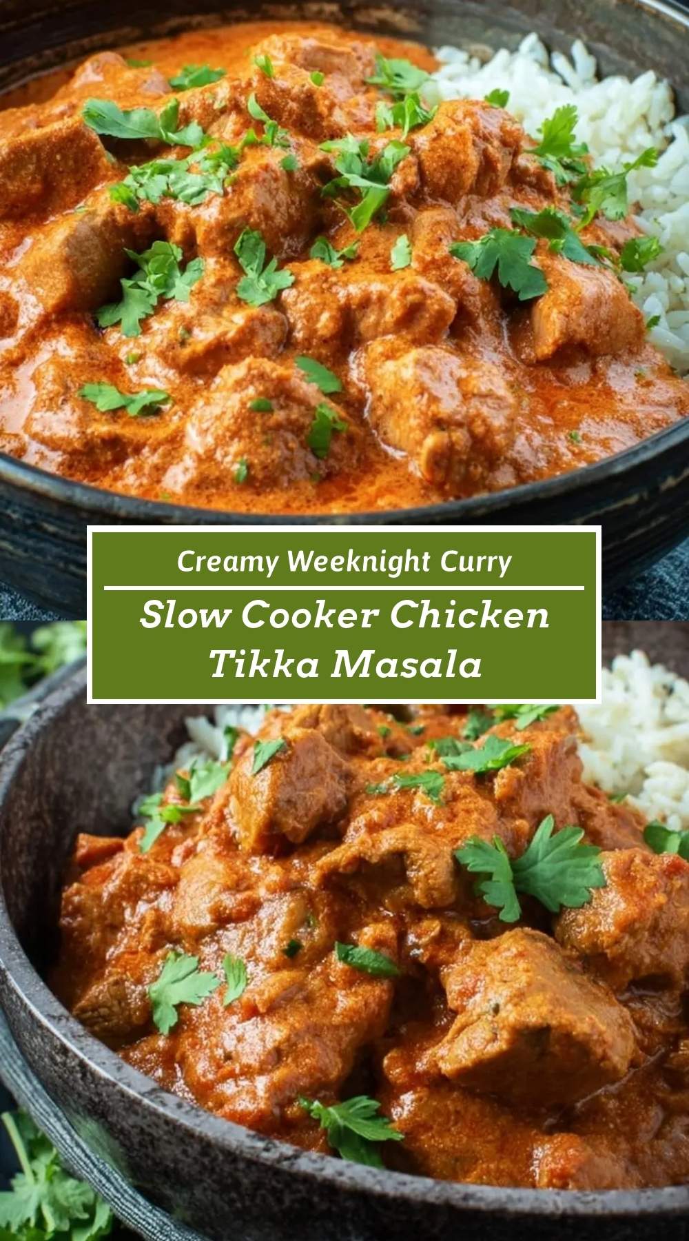 Slow Cooker Chicken Tikka Masala 3 finished dish ready to serve