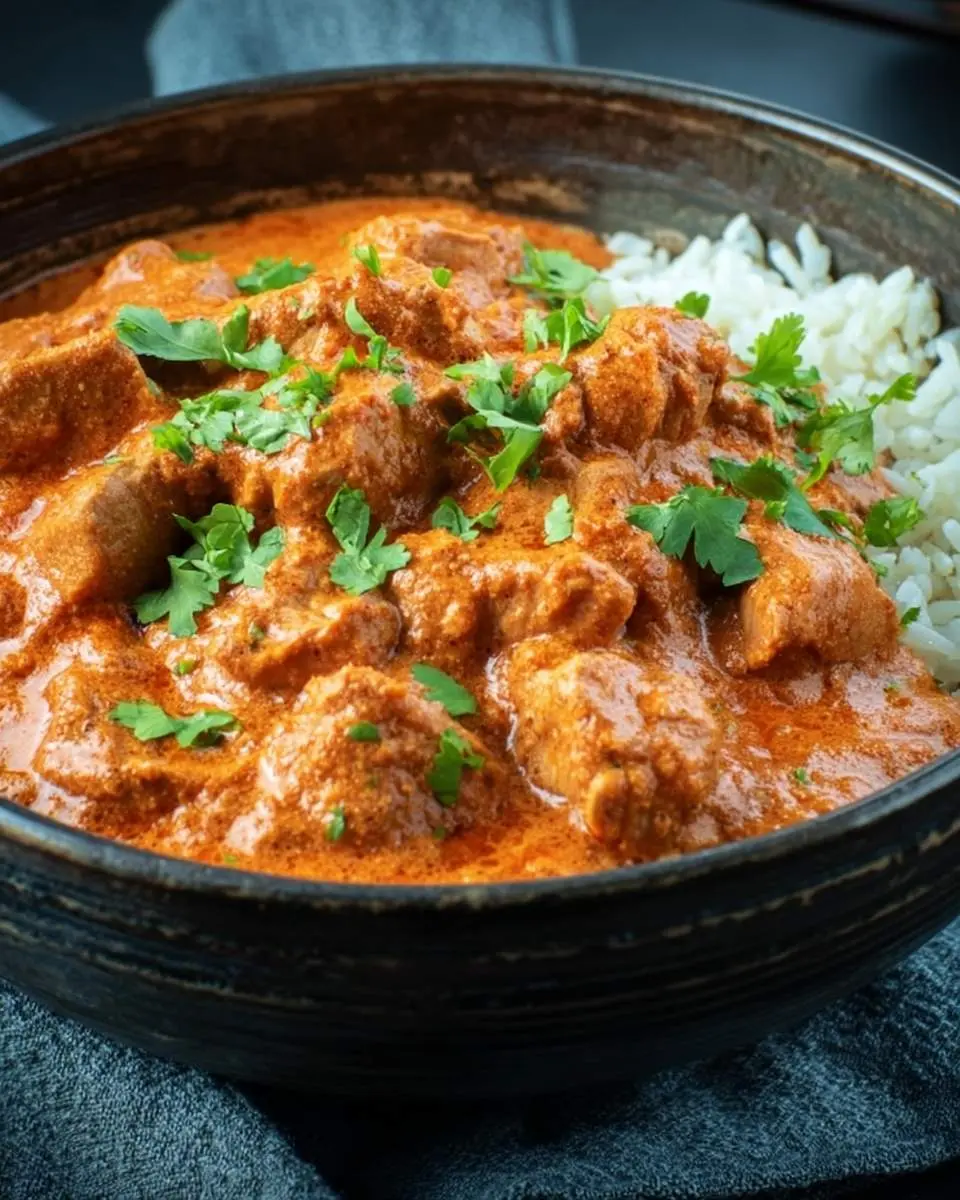 Slow Cooker Chicken Tikka Masala 2 step by step preparation of the recipe