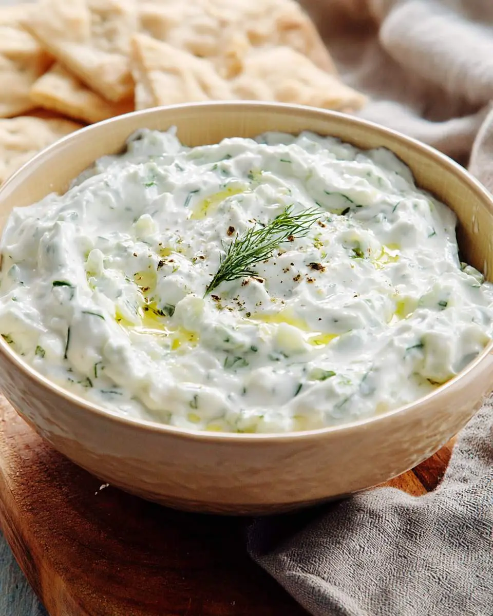 Tzatziki Sauce 2 step by step preparation of the recipe