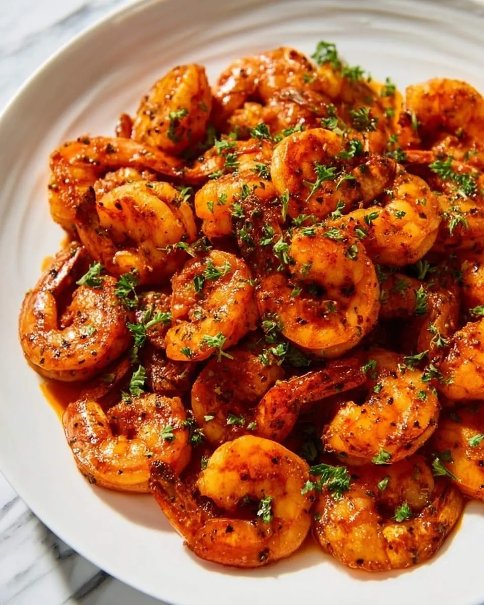 Garlic paprika shrimp skillet 2 step by step preparation of the recipe
